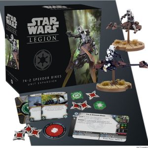 Alternative view of Star Wars: Legion - 74-Z Speeder Bike Expansion