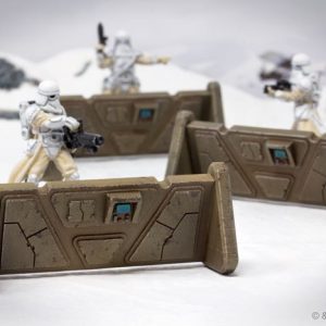 Alternative view of Star Wars: Legion - Barricades Pack Battlefield Expansion