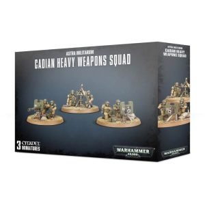 Astra Militarum Cadian Heavy Weapon Squad