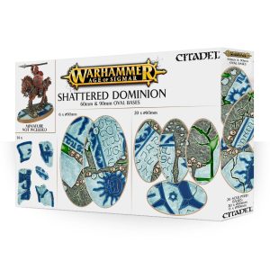 Age of Sigmar: Shattered Dominion: 60 and 90mm Oval Bases