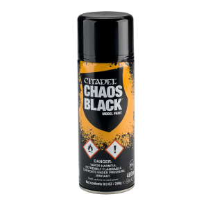 Chaos Black Spray Paint