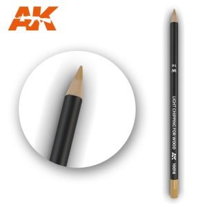 Watercolor Pencil - Light Chipping for wood