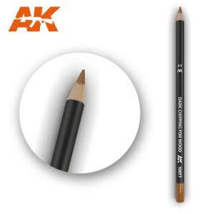 Watercolor Pencil - Dark Chipping for wood