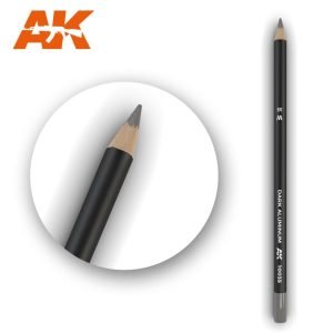 Watercolor Pencil - Dark Aluminum Nickel