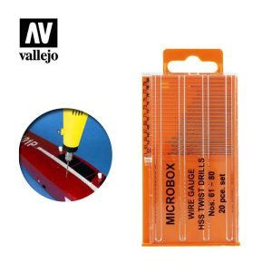 Vallejo Drill Bit Set (x20, N. 61-80) [T01002]
