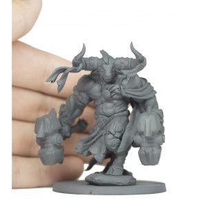 Alternative view of Zodiac War - Taurus 30mm Scale