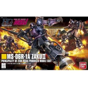 HGUC 151 MS-06R-1A Zaku II (Black Tri-Stars Custom)