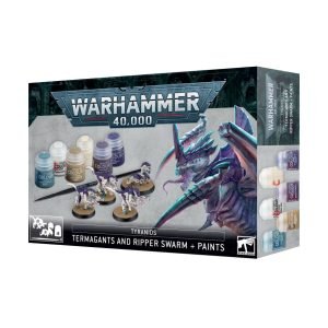 Tyranids Termagants and Ripper Swarm + Paint Set