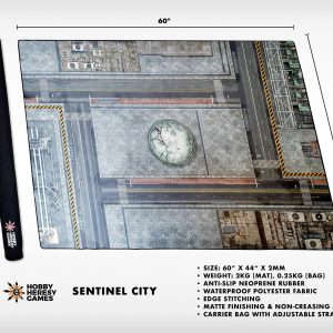 City 60″ x 44″ Tabletop Gaming Mat