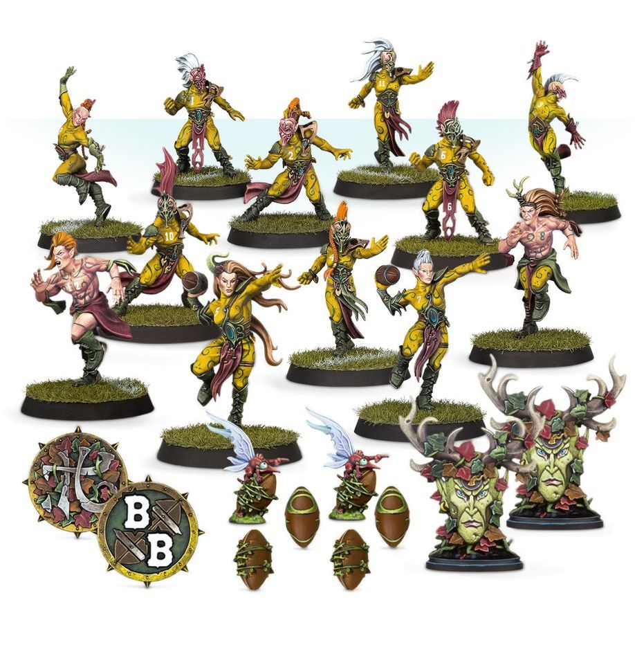 Wood Elf Blood Bowl Team