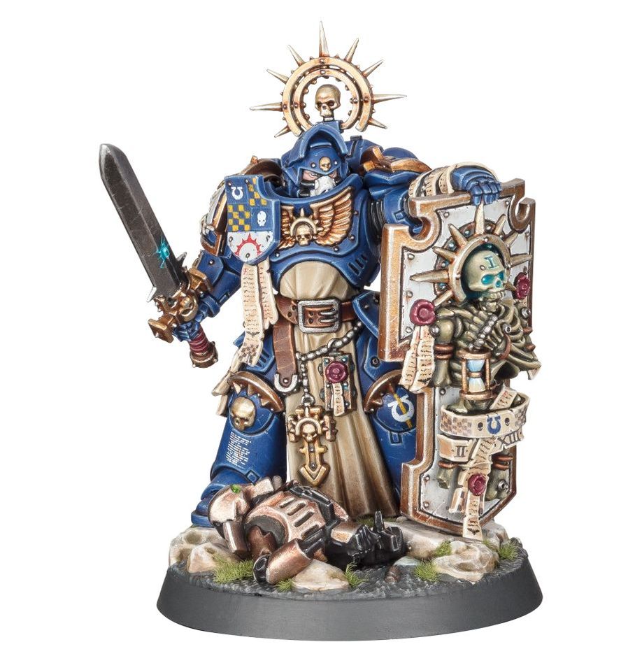 Space Marines Captain with Relic Shield / Storm Shield